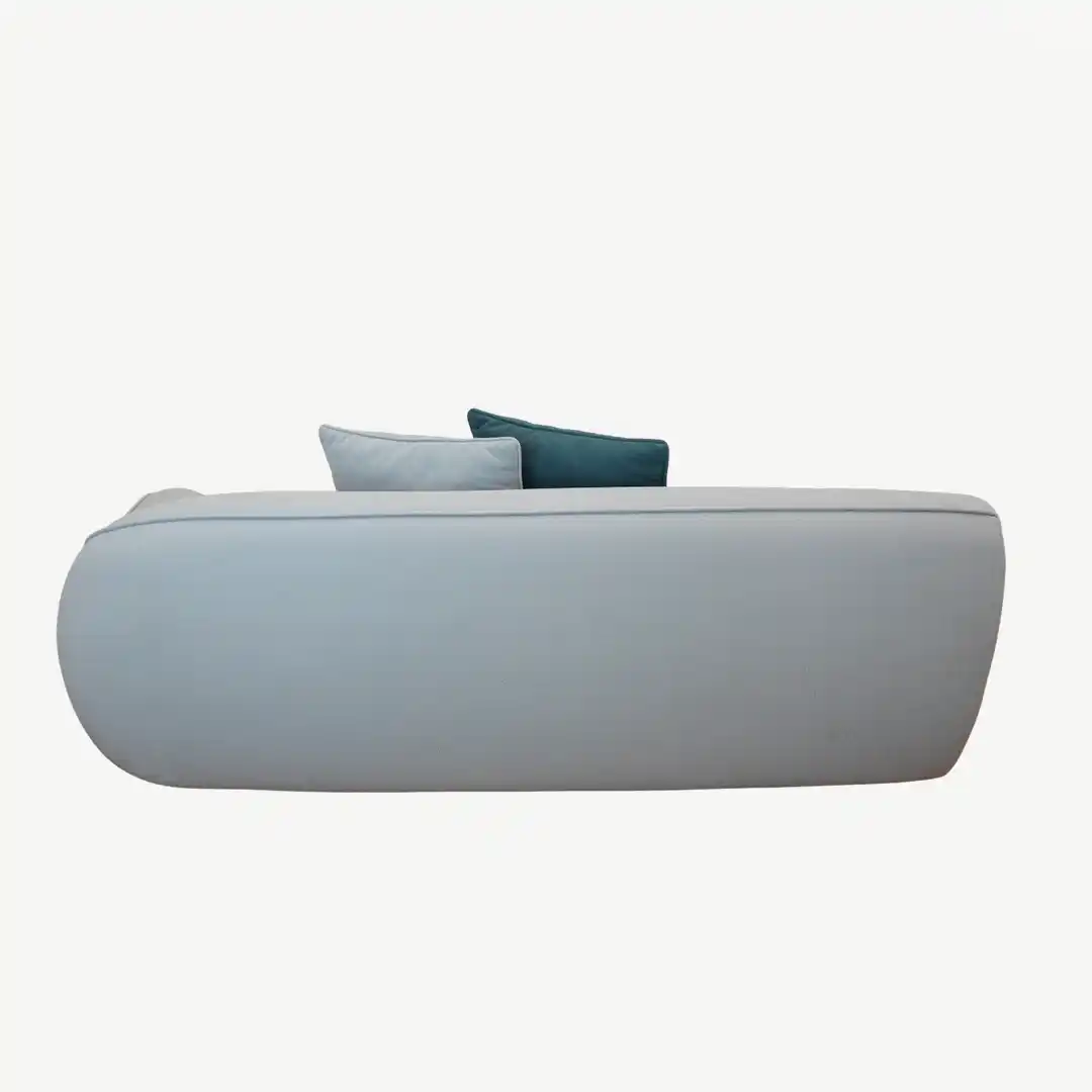 Modern Curved Sofa Set Luxurious Beechwood – 4 Pieces - Image 21