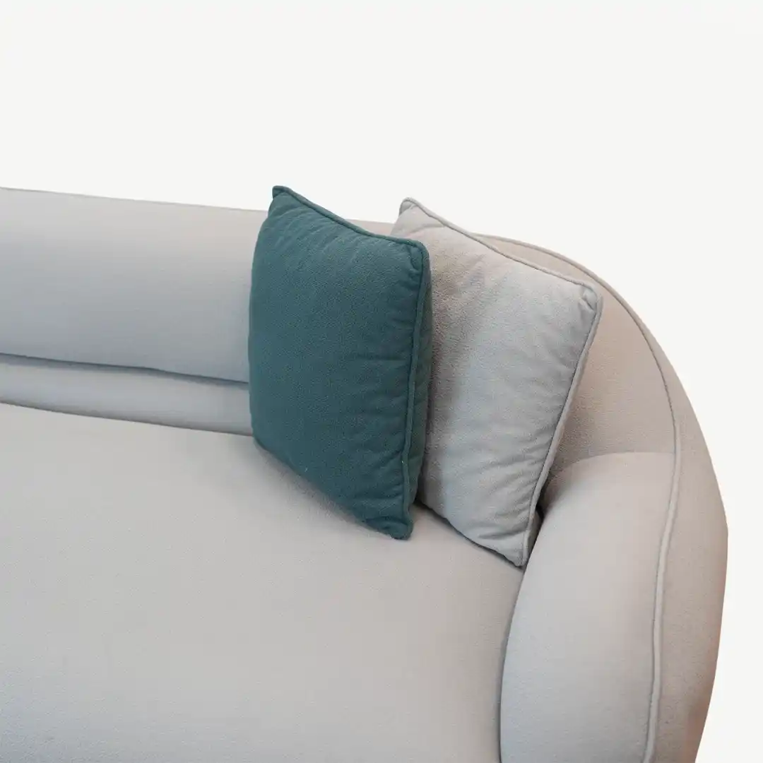 Modern Curved Sofa Set Luxurious Beechwood – 4 Pieces - Image 26