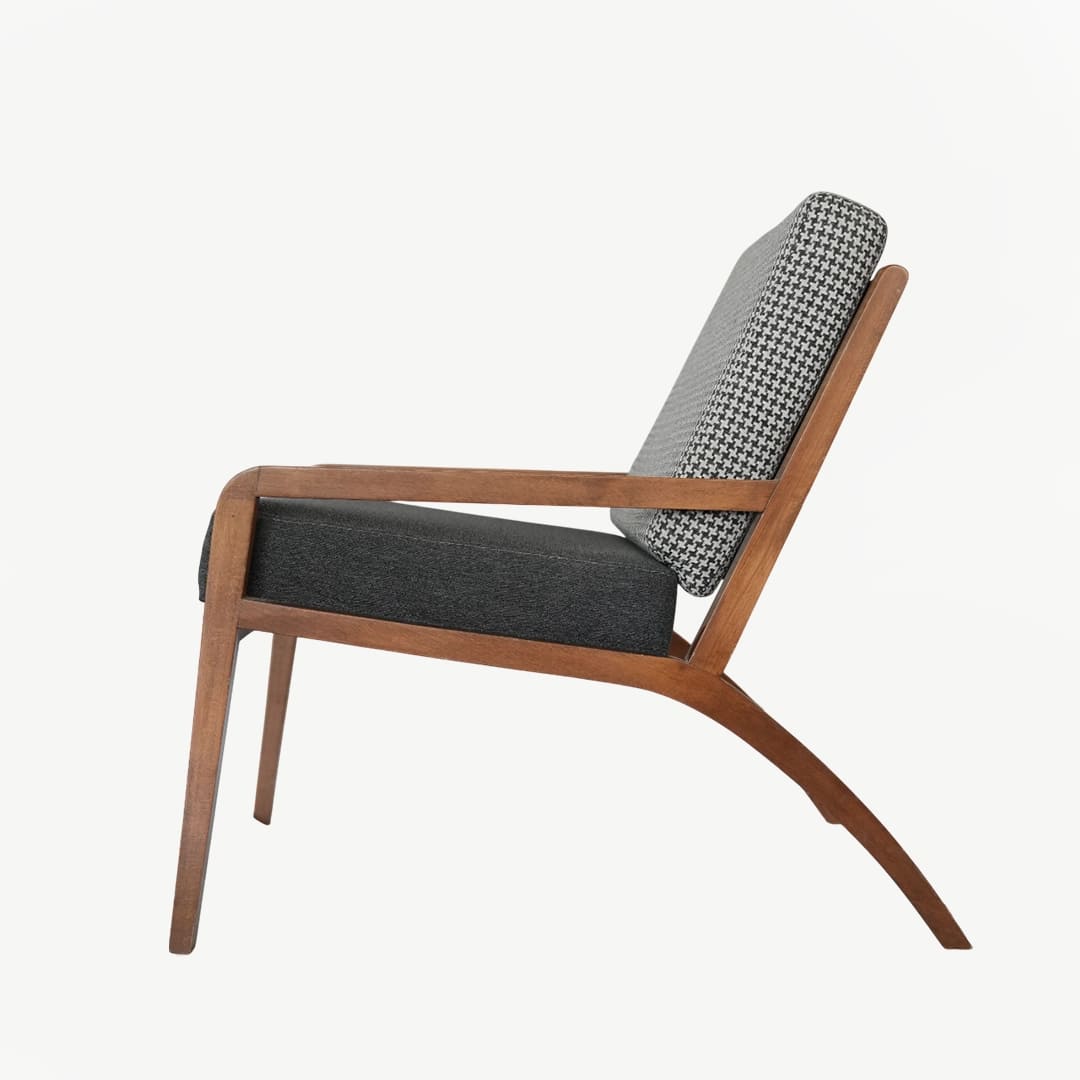Modern Wooden Lounge Chair