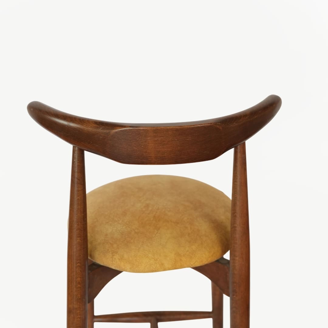 Modern Wooden Bar Chair