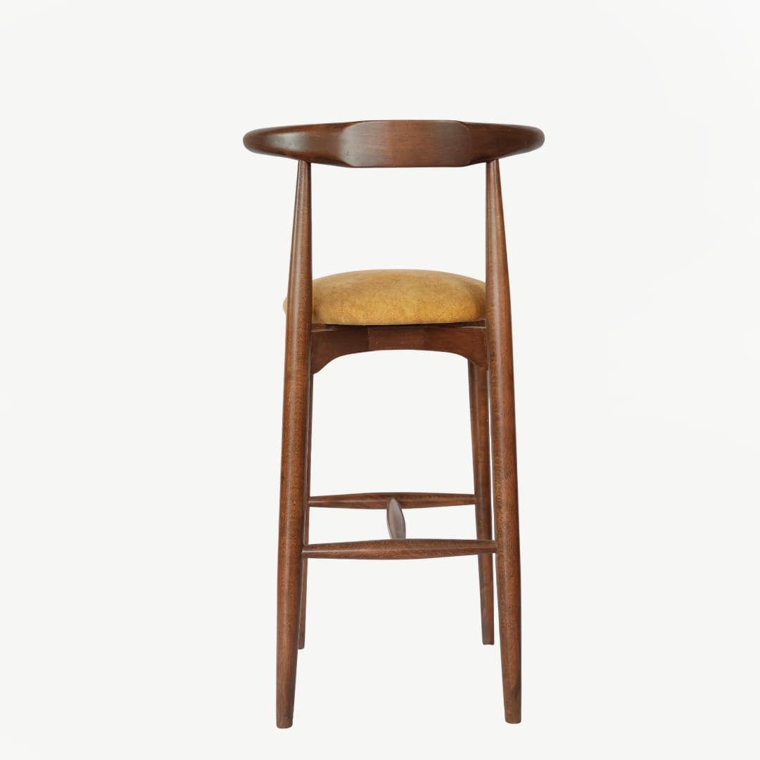 Modern Wooden Bar Chair