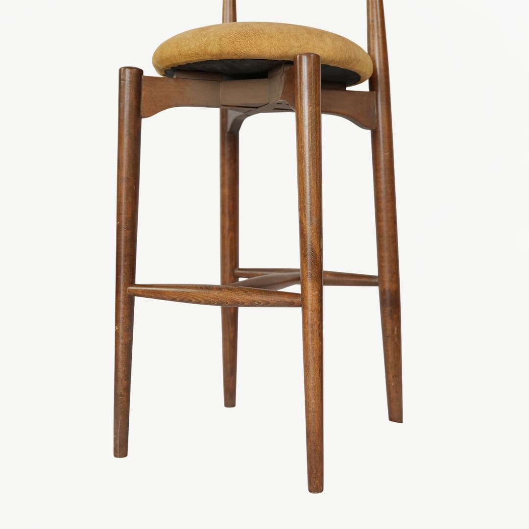 Modern Wooden Bar Chair