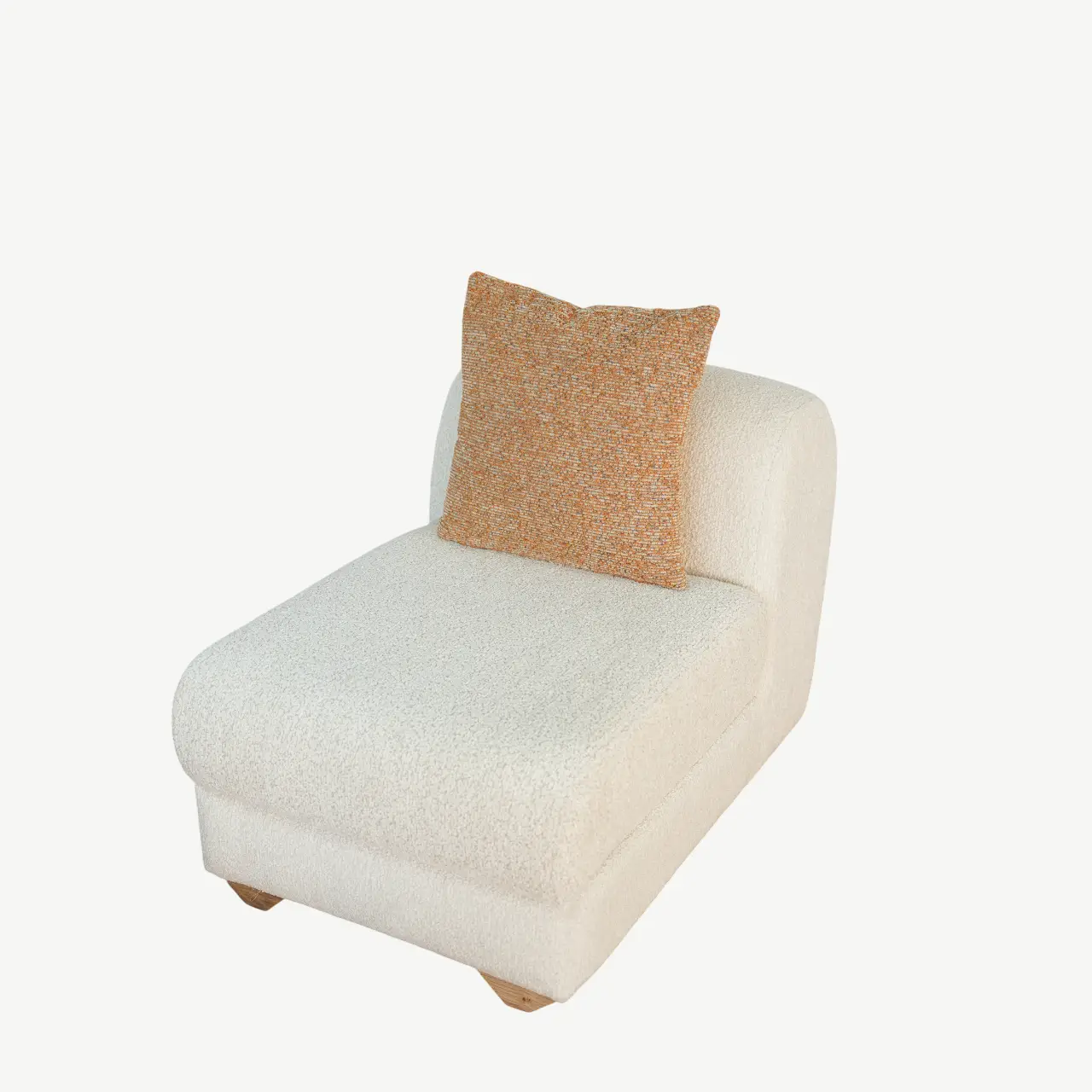 Serena Plush Sectional Corner Sofa with Coordinated Armchair - Image 13