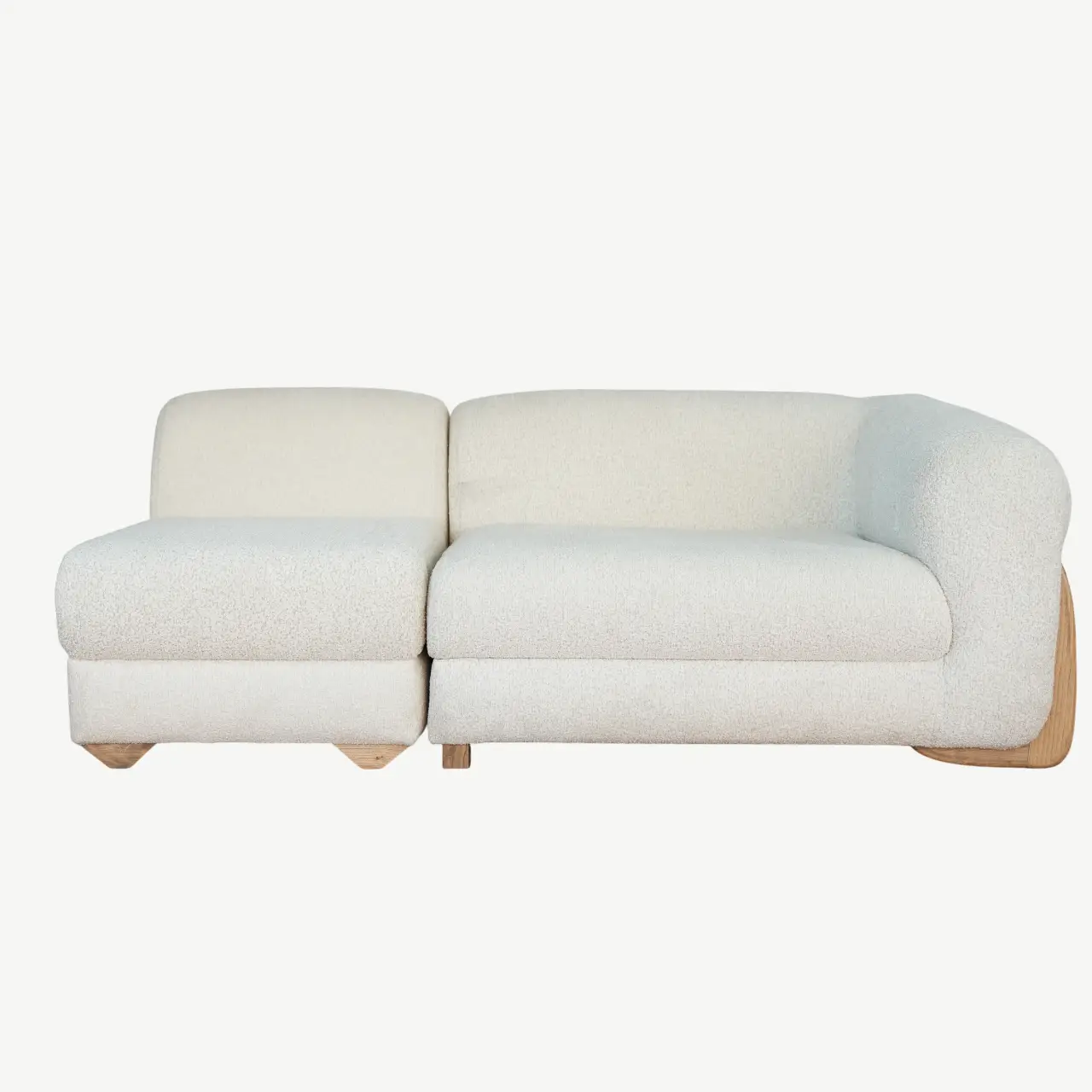 Serena Plush Sectional Corner Sofa with Coordinated Armchair - Image 9
