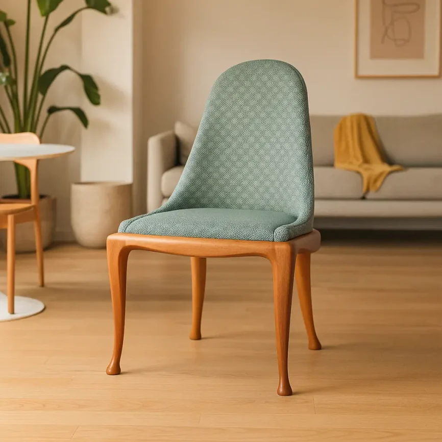 High-Quality Patterned Accent Chair