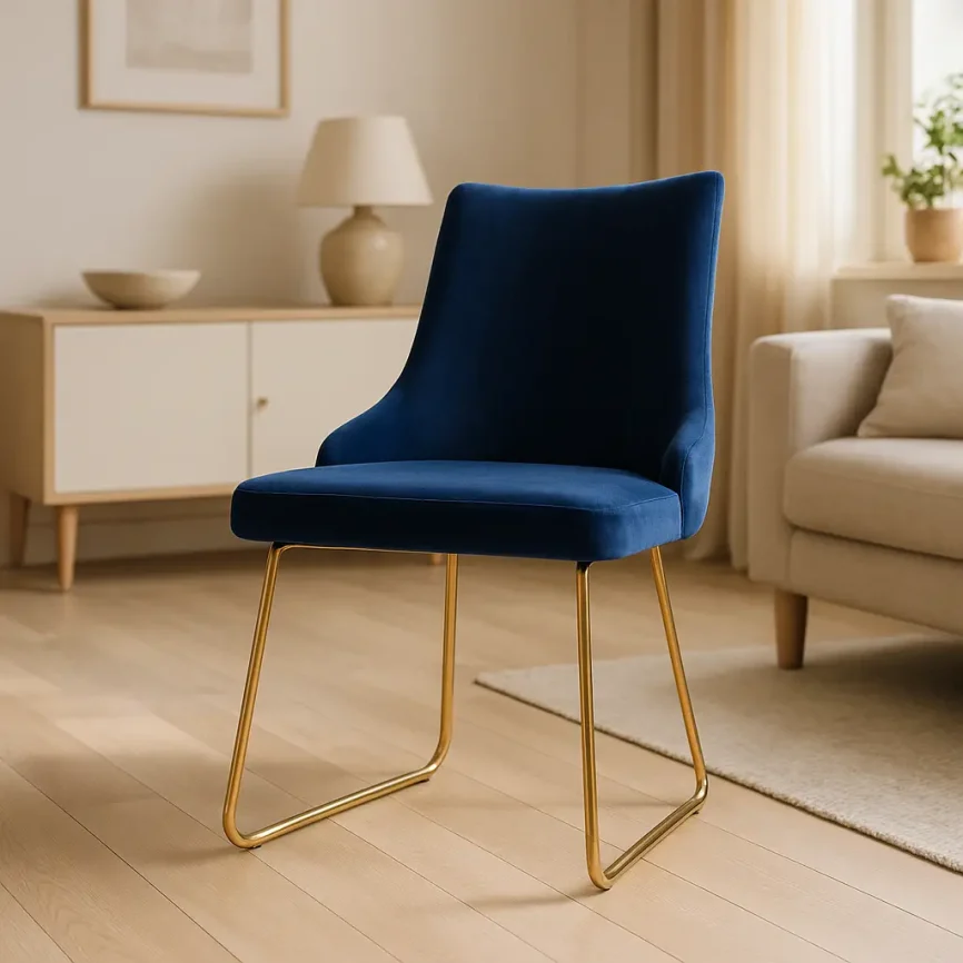High-Quality Velvet Dining Chair