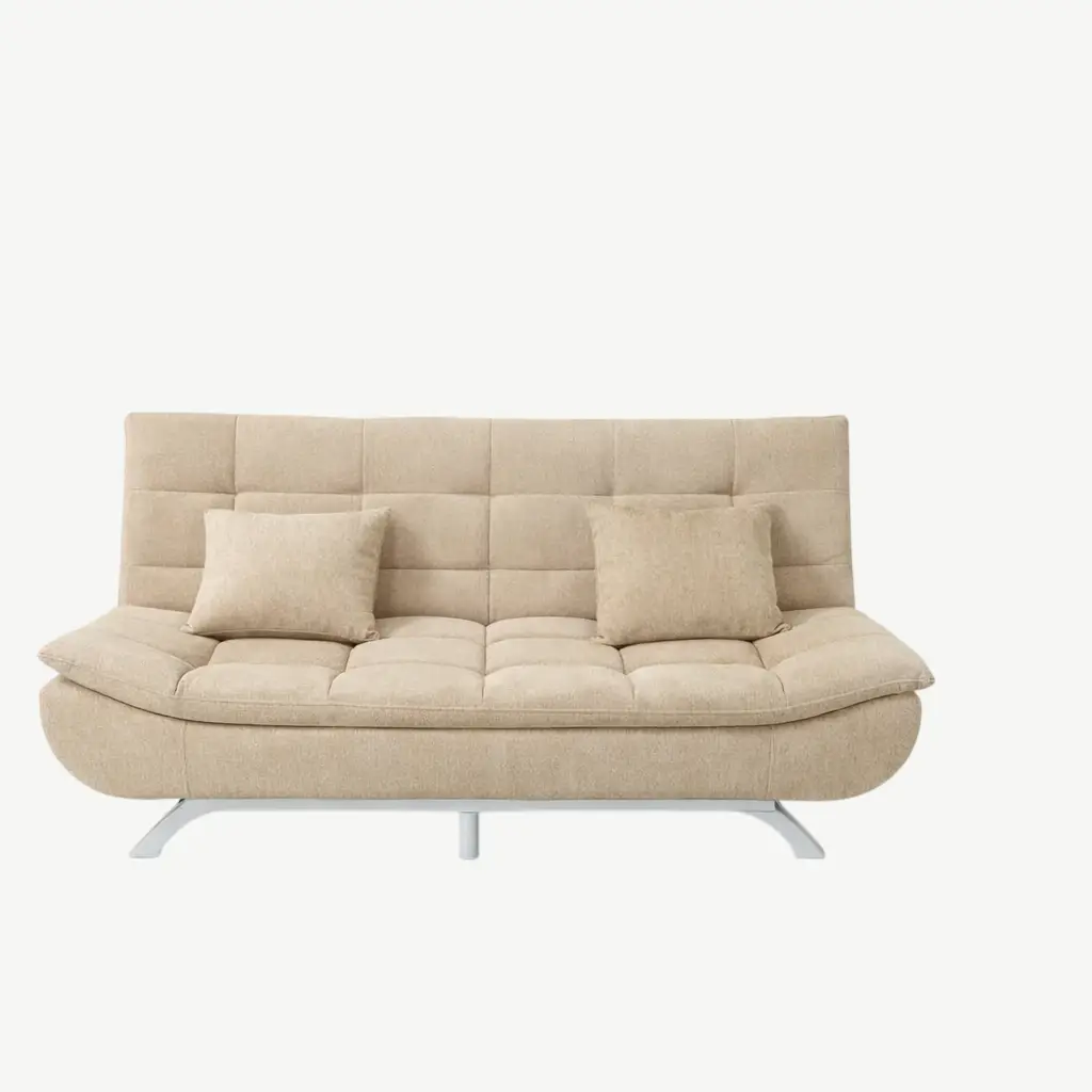 Amelia 2-in-1 Functional Sofa Bed Made of Luxurious Soft Fabric - Image 19