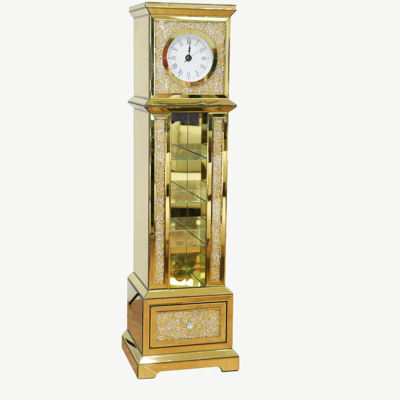 ACME Noralie Grandfather Clock Gold