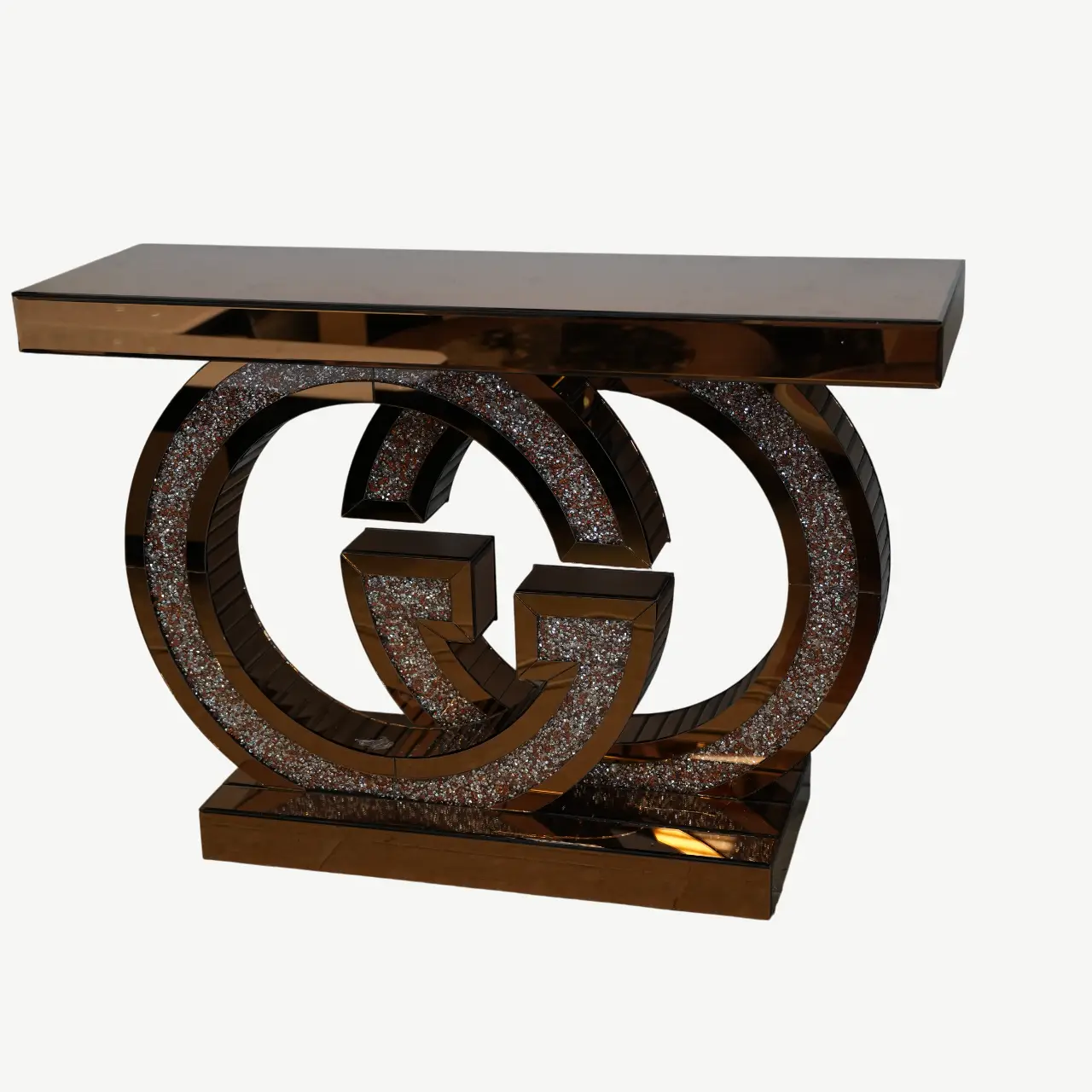 Gucci Console with Mirror Bronze