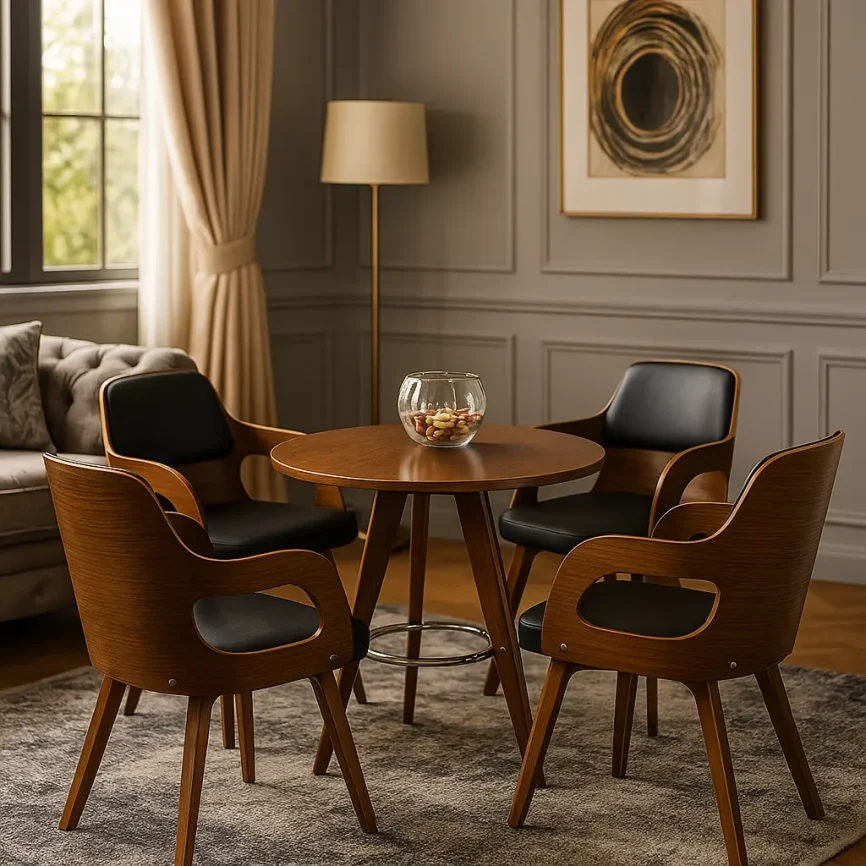 Modern Circular Dining Set