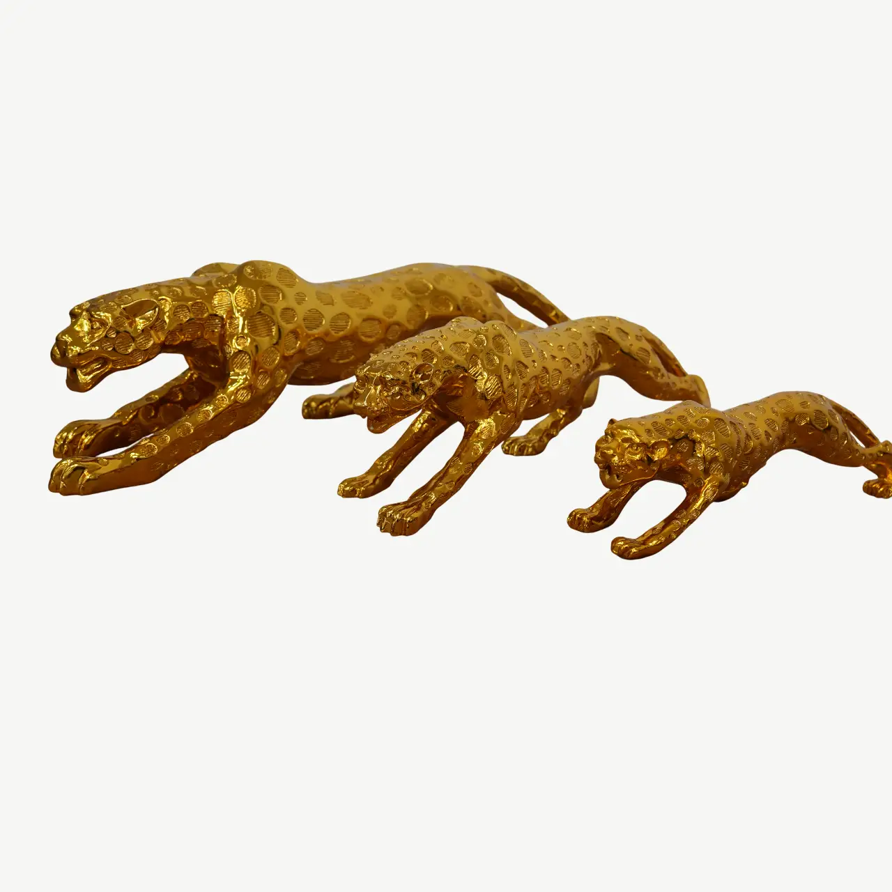 Tiger Sculpture Golden