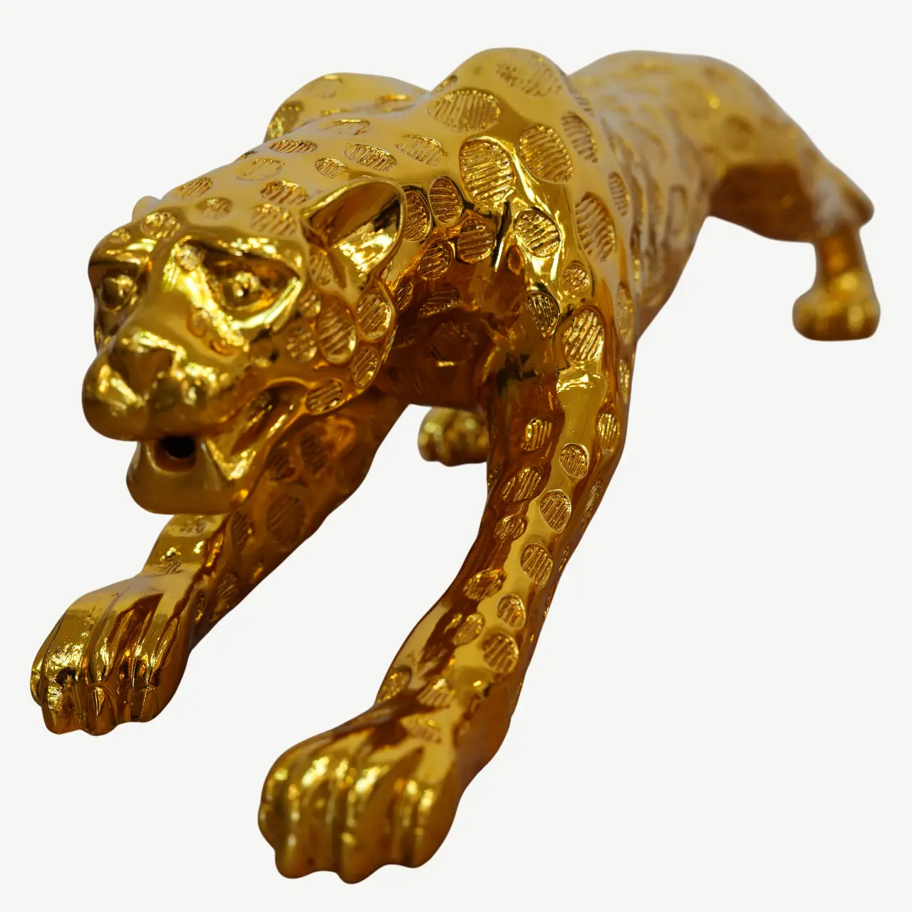 Tiger Sculpture Golden