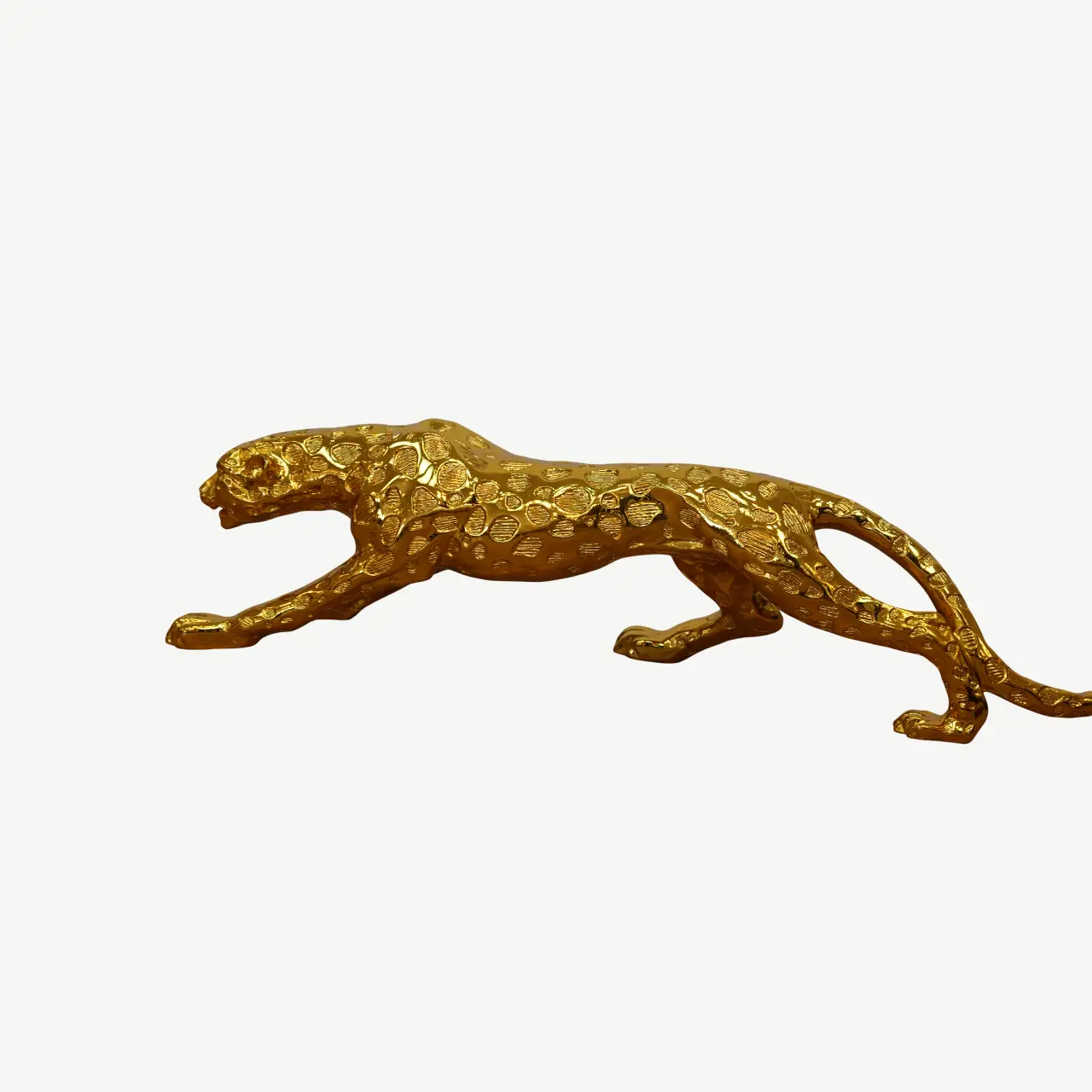 Tiger Sculpture Golden