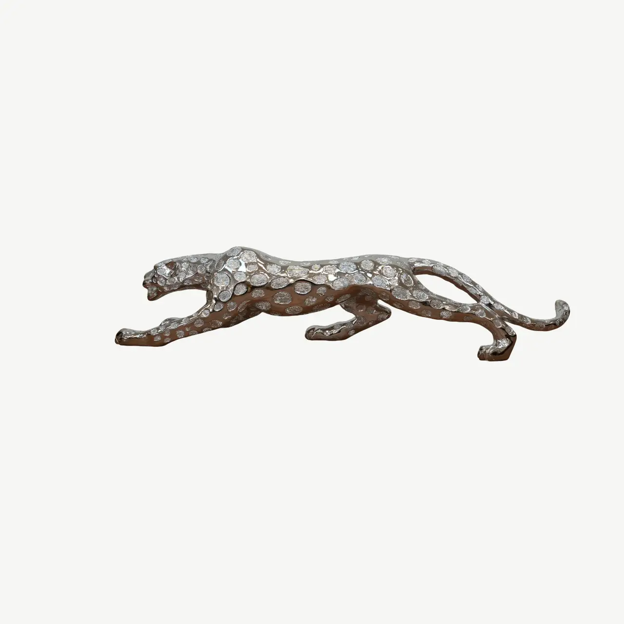 Tiger Sculpture Silver