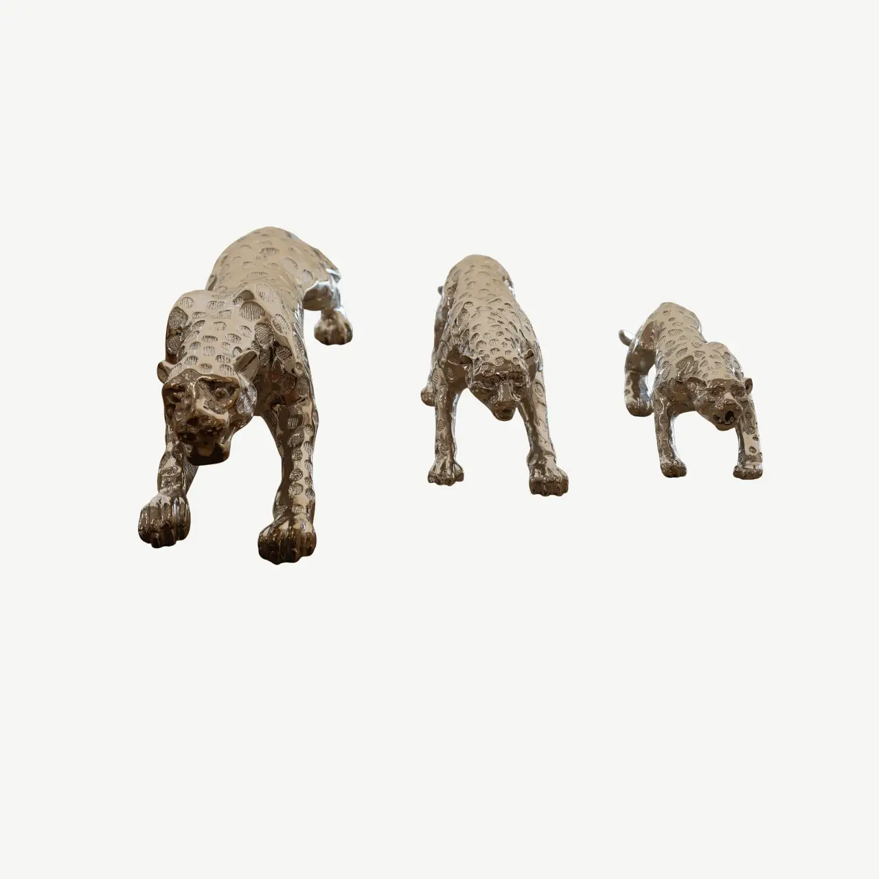 Tiger Sculpture Silver